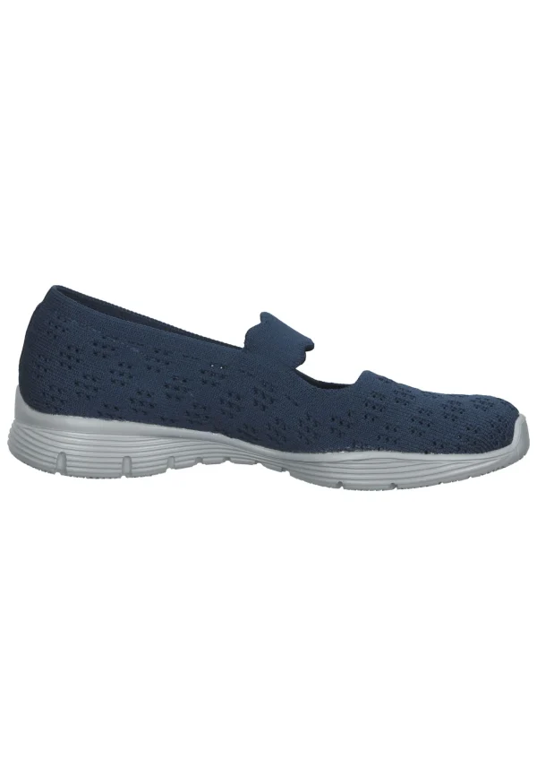 Skechers Ballerinas In Blau 4