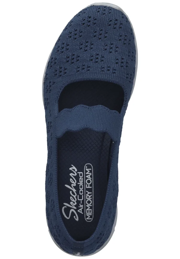 Skechers Ballerinas In Blau 7