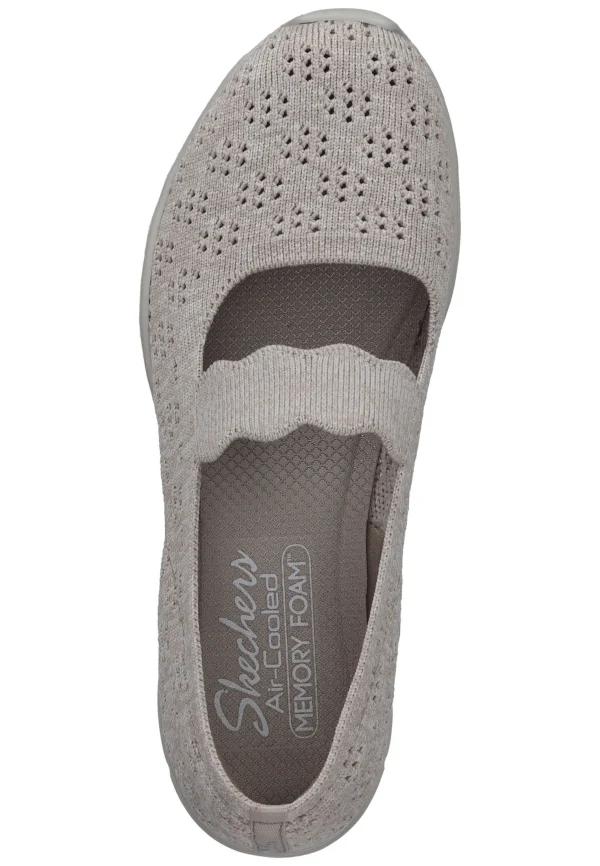 Skechers Ballerinas In Grau 7