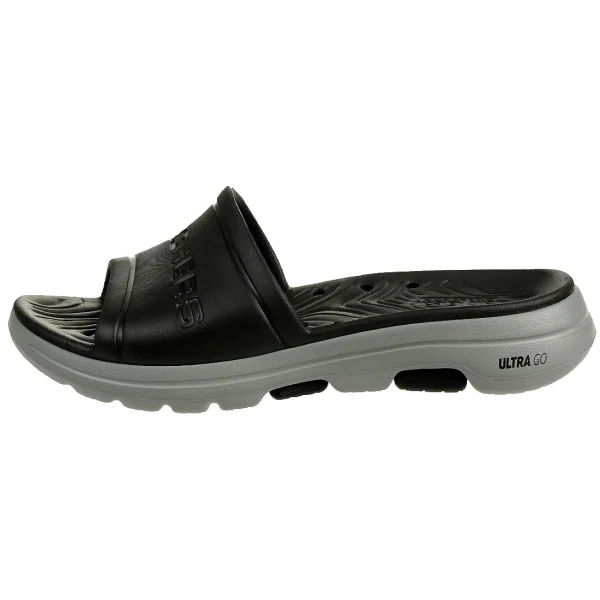 Skechers Klassische Slipper GO WALK 5 SURFS OUT In Schwarz 3