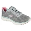 Skechers Sneaker Flex Appeal 4.0 Fresh Move In Hellgrau 7