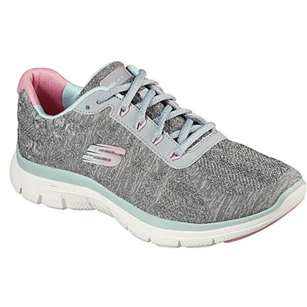 Skechers Sneaker Flex Appeal 4.0 Fresh Move In Hellgrau 1