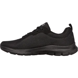 Skechers Sneaker Flex Appeal 4.0 In Black Mesh-trim 10