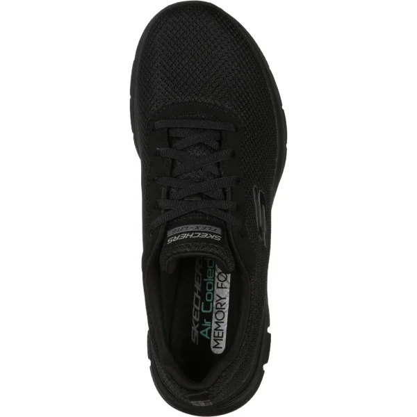 Skechers Sneaker Flex Appeal 4.0 In Black Mesh-trim 4