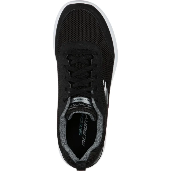 Skechers Sneaker Skech Air Dynamight In Black Mesh – White Trim 4