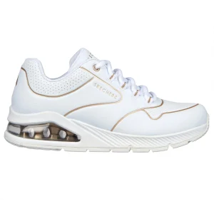 Skechers Sneaker Uno 2 In White-golden Trim 12