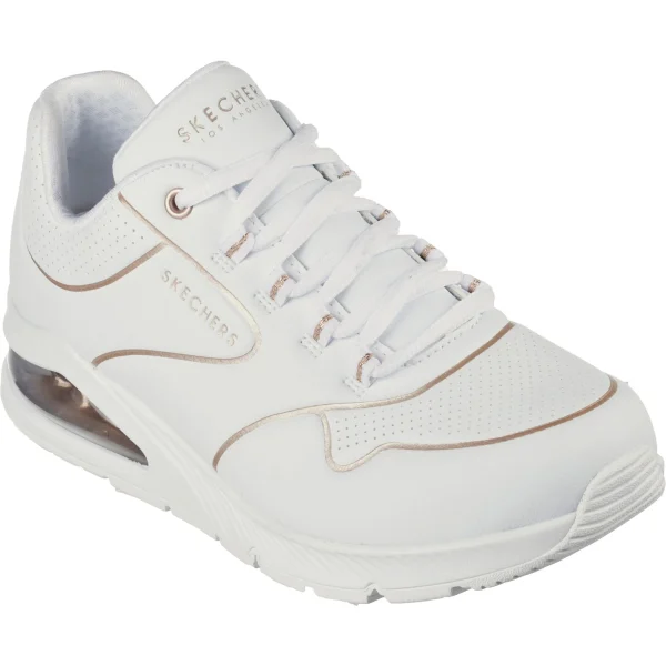 Skechers Sneaker Uno 2 In White-golden Trim 1