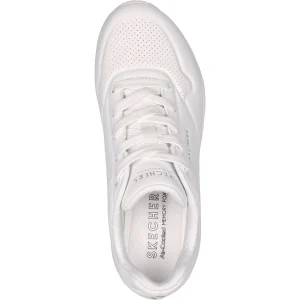 Skechers Sneaker Uno In White Durabuck-mesh Trim 12