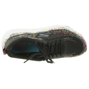 Skechers Sneakers Low MAX CUSHIONNING ELITE PAINTED WITH LOVE In Schwarz 19