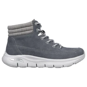 Skechers Stiefel Arch Fit Smooth COMFY CHILL In Grau 10