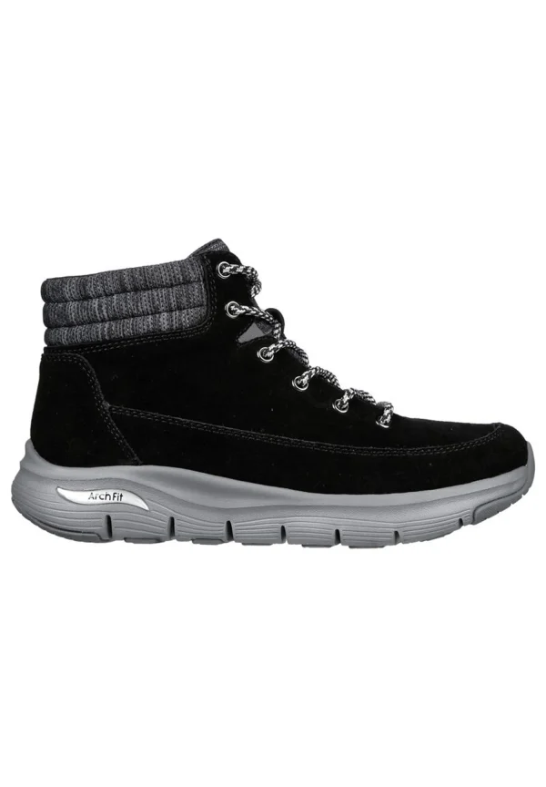 Skechers Stiefel Arch Fit Smooth COMFY CHILL In Schwarz 4