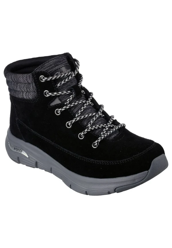 Skechers Stiefel Arch Fit Smooth COMFY CHILL In Schwarz 1